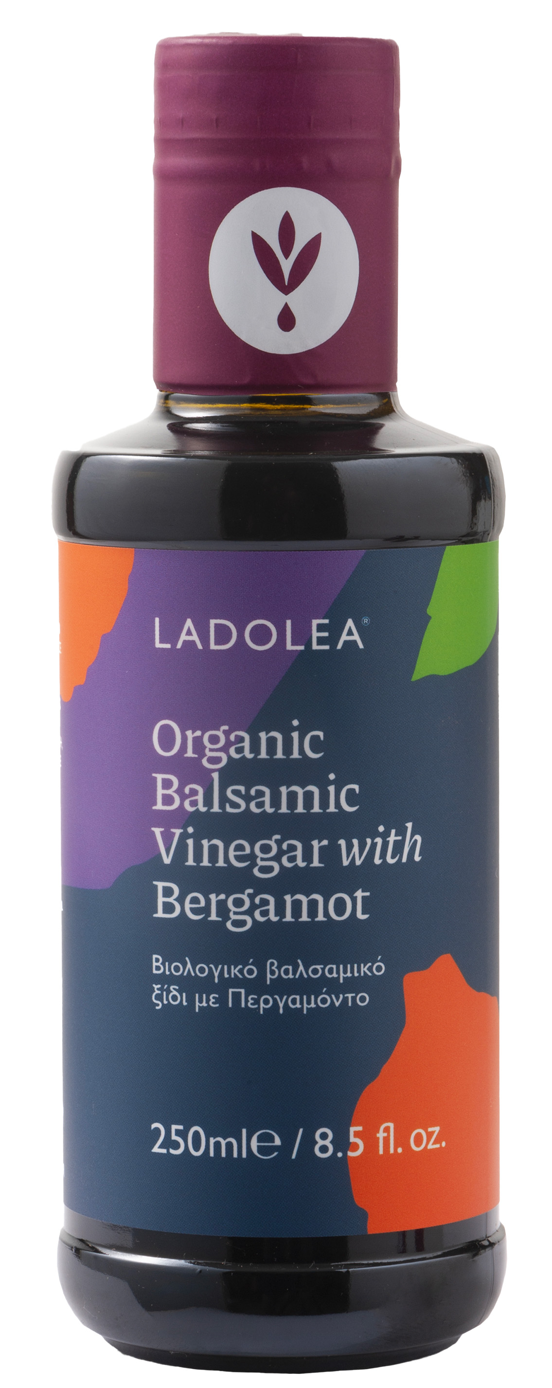 BIO hroznový sladký ocet s bergamotem 250ml LADOLEA