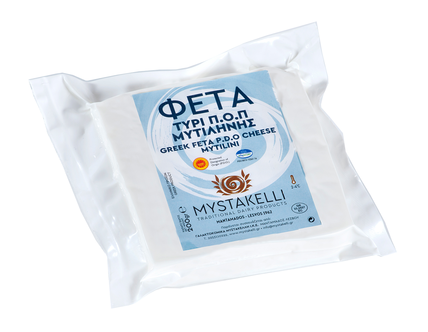 Feta Mytilinis P.D.O. z Lesbu 200g MYSTAKELLI