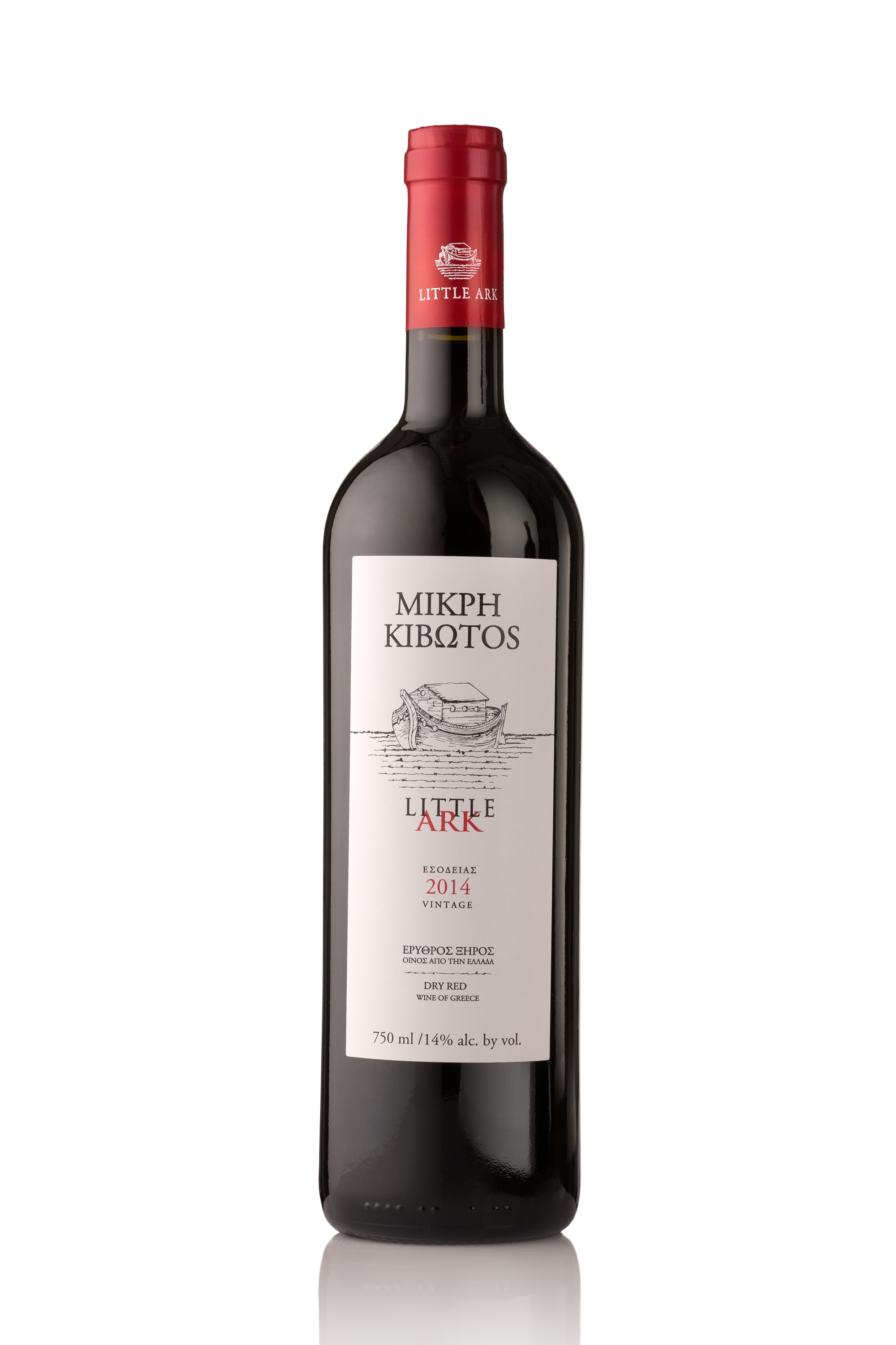 Červené suché víno LITTLE ARK 2020 LANTIDES 750 ml