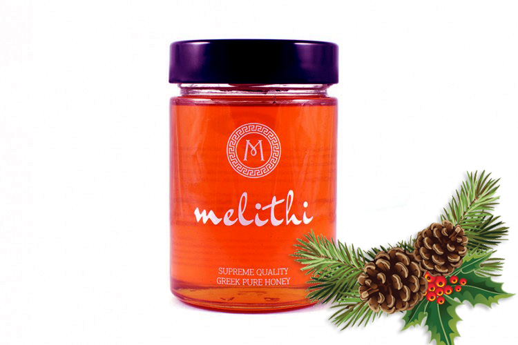Med z borovice z ostrova Evia 260 gr MELITHI