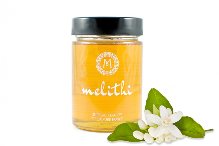 Med z citrusů - pomeranč a mandarinka 45 gr MELITHI