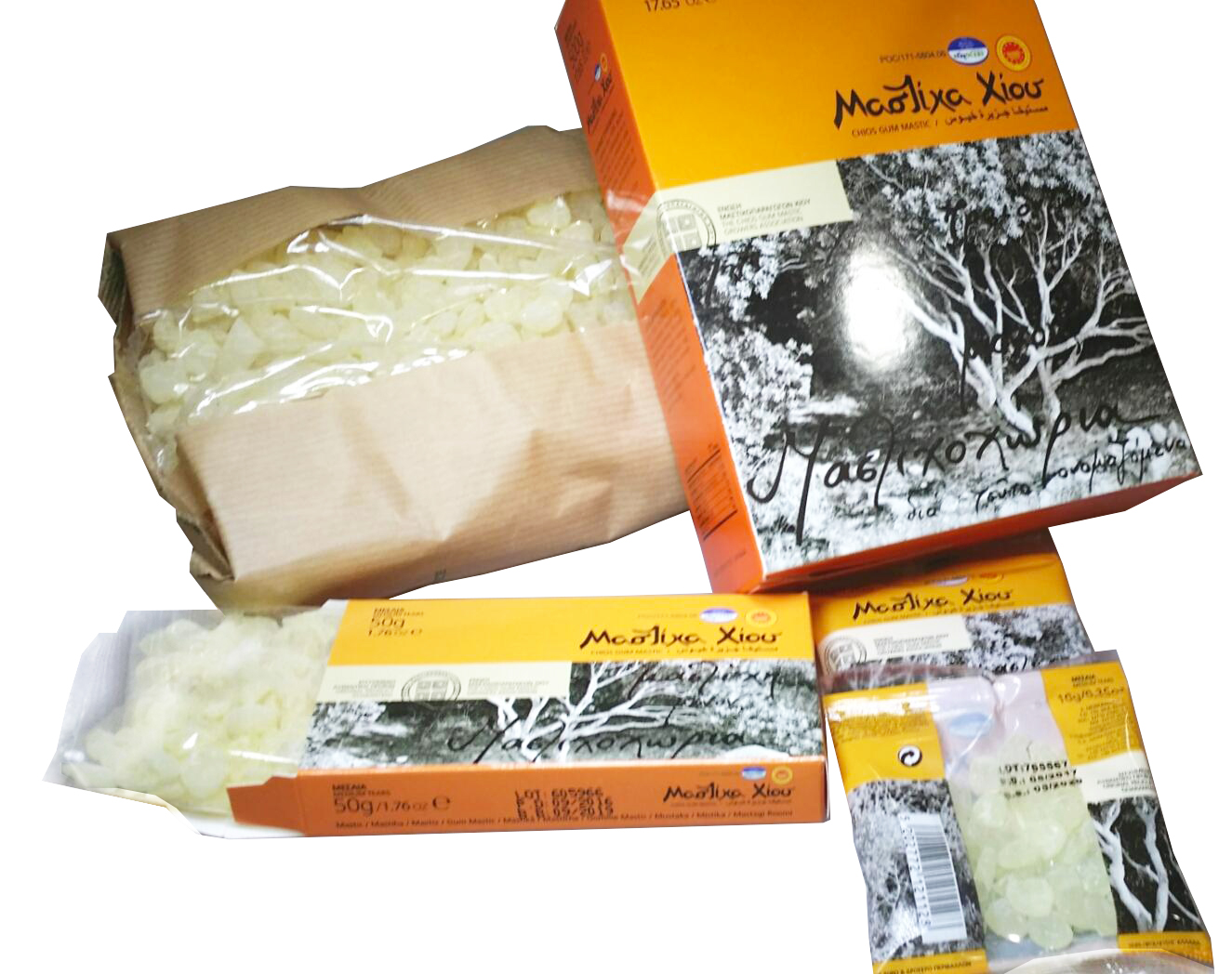 Přírodní masticha - střední zrna 10g