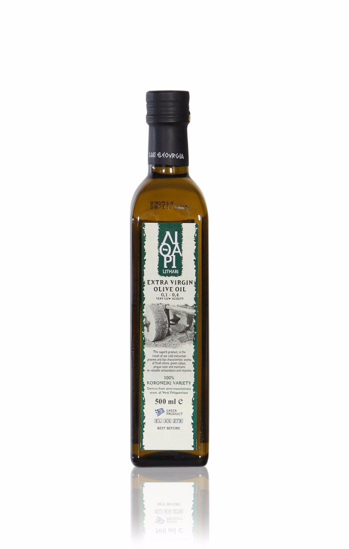 Extra panenský olivový olej 0,5l LITHARI