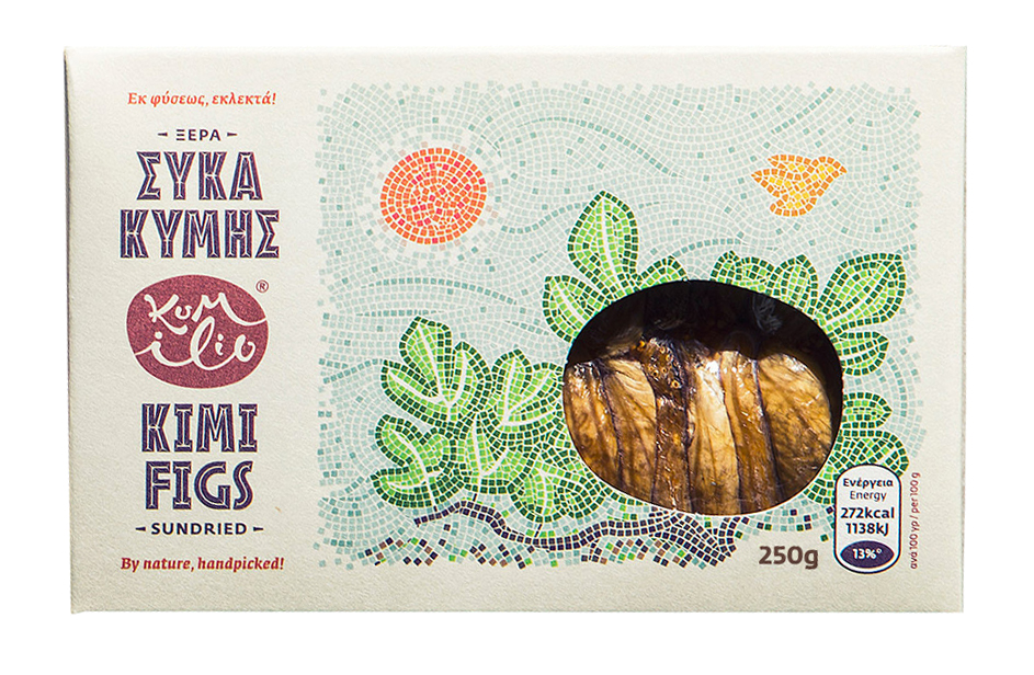 Sušené fíky z Kymi 250gr KUMILIO