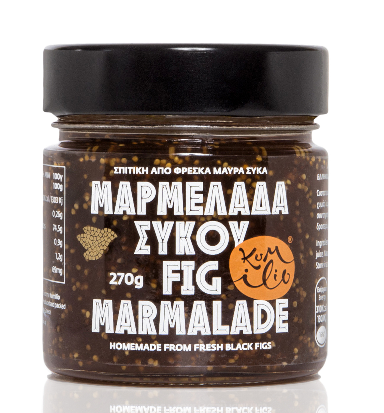 Fíkový džem z černých fíků 270gr KUMILIO