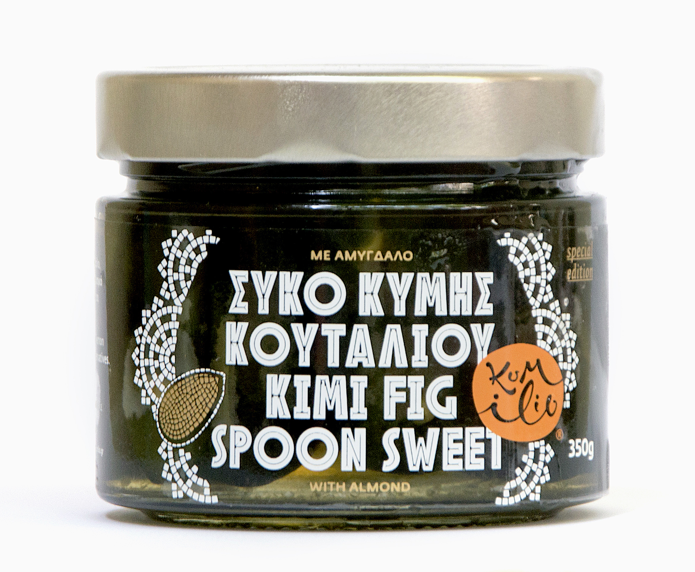 Mini fíky z Kymi v sirupu s mandlemi 350gr KUMILIO