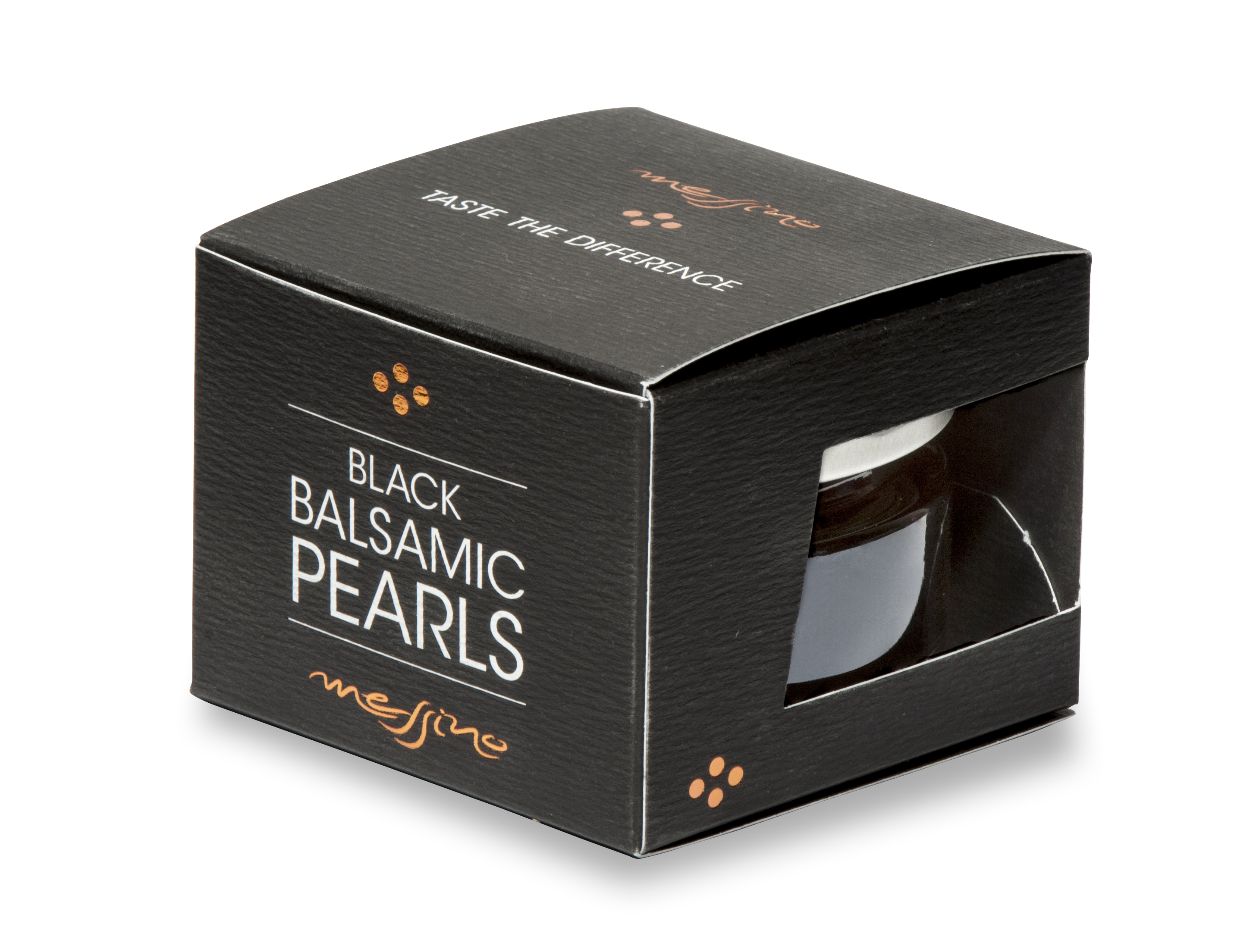 Černé balsamico perly Messino 50ml PAPADEAS