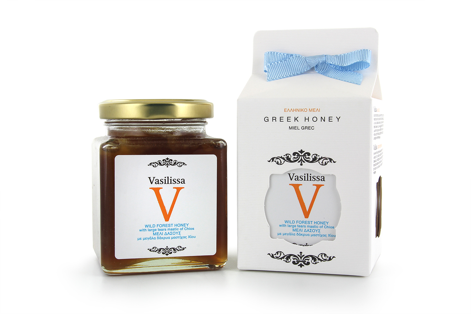 Lesní med Vasilissa s velkými mastichovými zrny 250gr STAYIA FARM