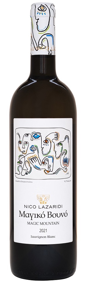 Bílé suché víno MAGIC MOUNTAIN NICO LAZARIDI 750ml ročník: 2021