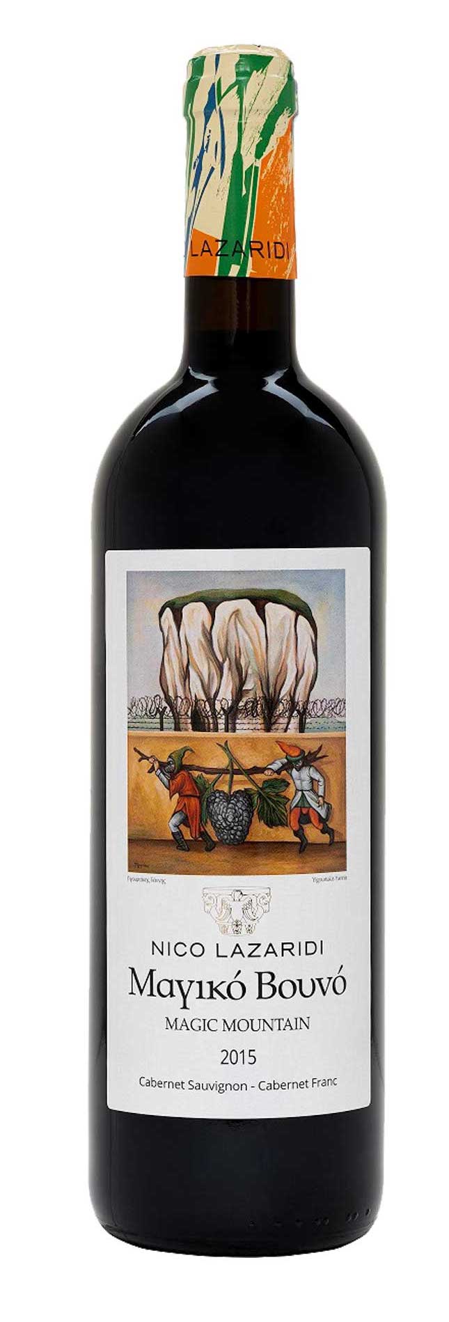 Červené suché víno MAGIC MOUNTAIN NICO LAZARIDI 750ml ročník: 2015