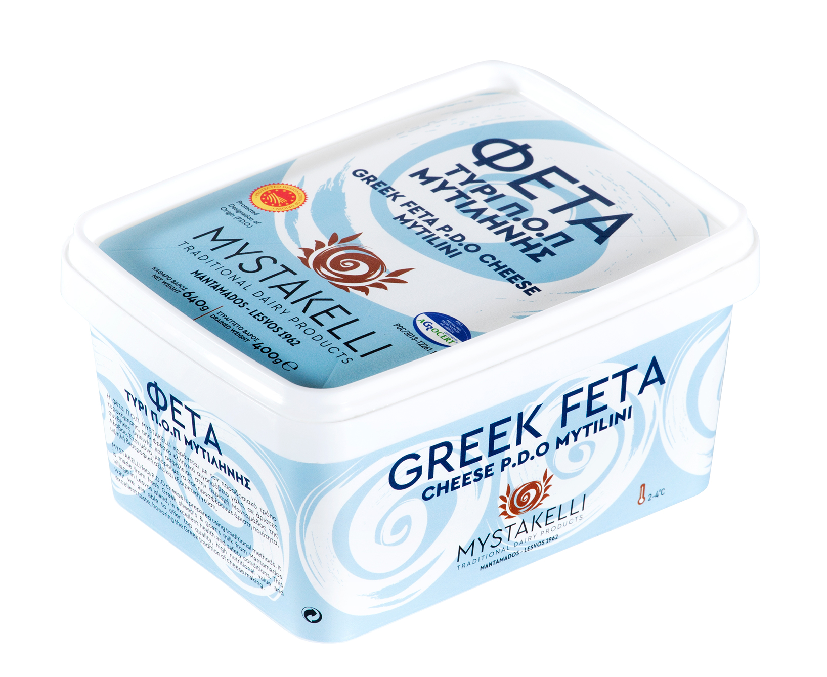 Feta Mytilinis P.D.O. z Lesbu 400g MYSTAKELLI
