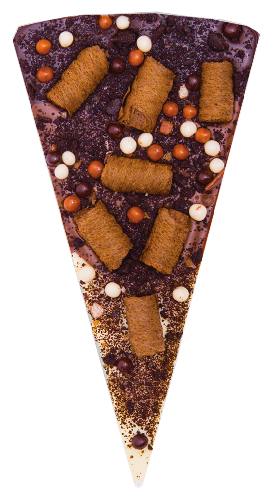 Čokoládová pizza 60g SOKOLATA AGAPITOS příchuť: Dětský mix (pralinky, Oreo, křupinky)