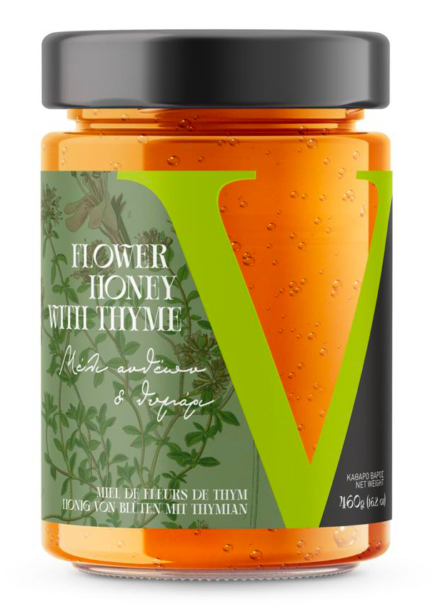 Tymiánový a květový med Vasilissa z Evie 460gr STAYIA FARM