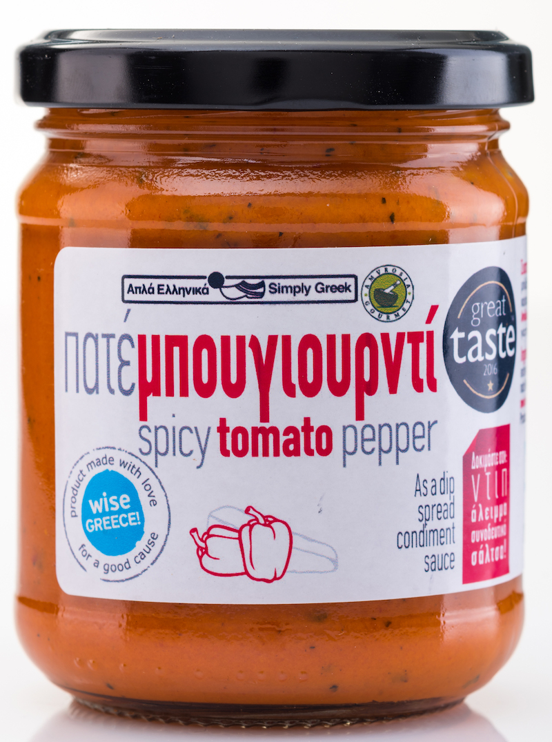 Rajčatovo-papriková pomazánka s fetou 200g Simply Greek