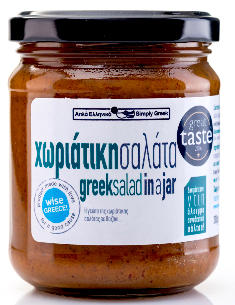 Řecký salát ve skle 200g Simply Greek