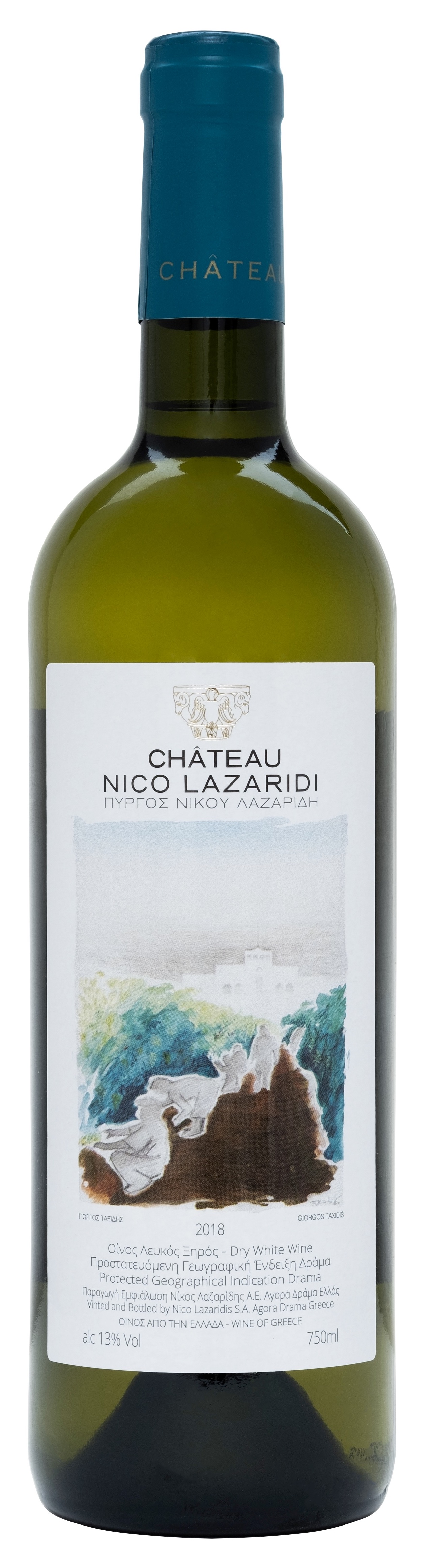 Bílé suché víno CHATEAU 2021 NICO LAZARIDI 750ml