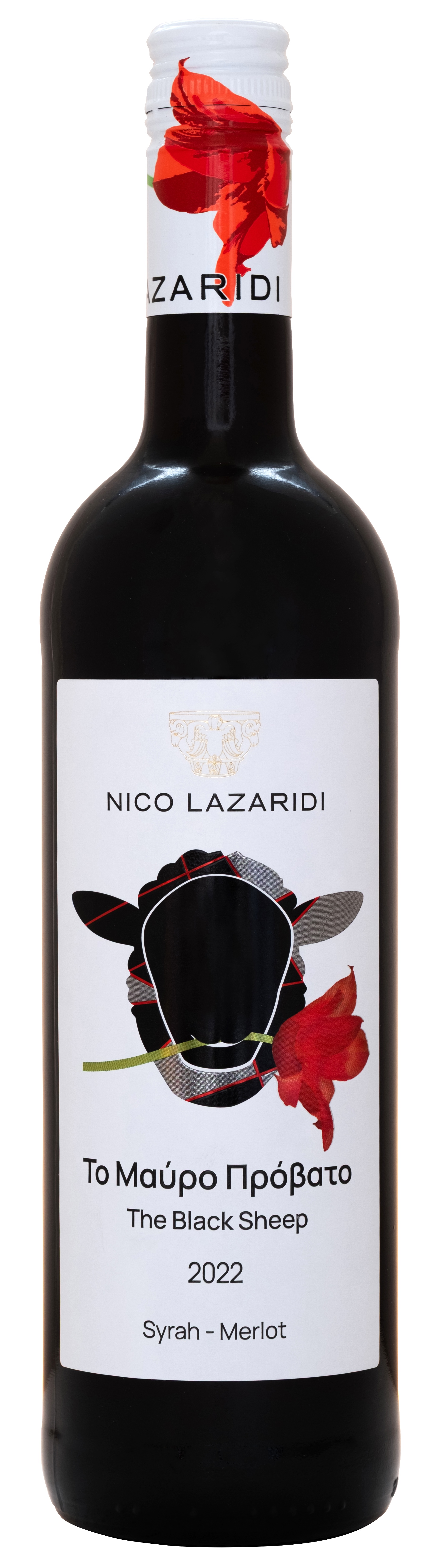 Červené suché víno BLACK SHEEP 2022 NICO LAZARIDI 750ml