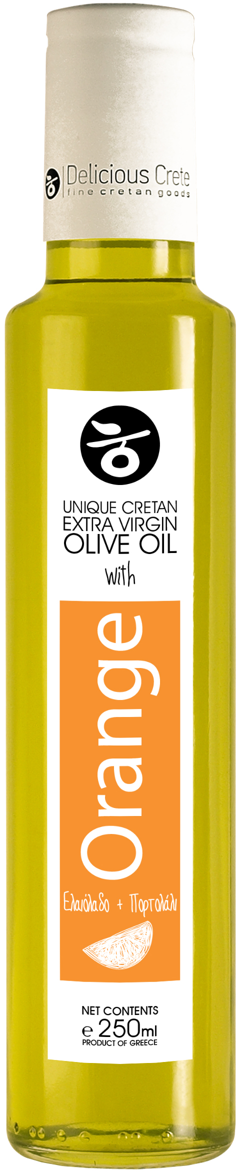 Extra panenský olivový olej s pomerančem 250ml PREMIUM CRETE