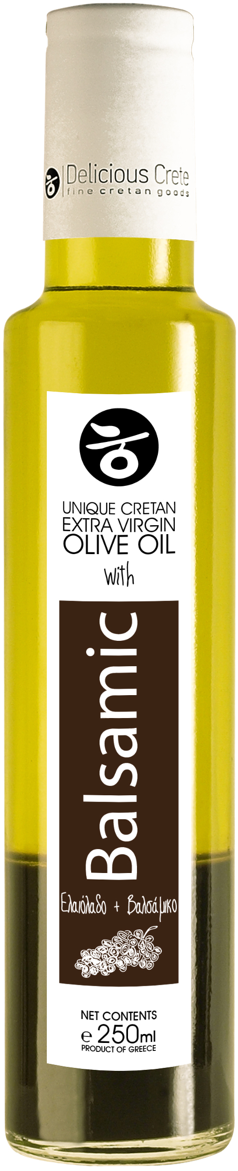 Extra panenský olivový olej s balsamicem 250ml PREMIUM CRETE