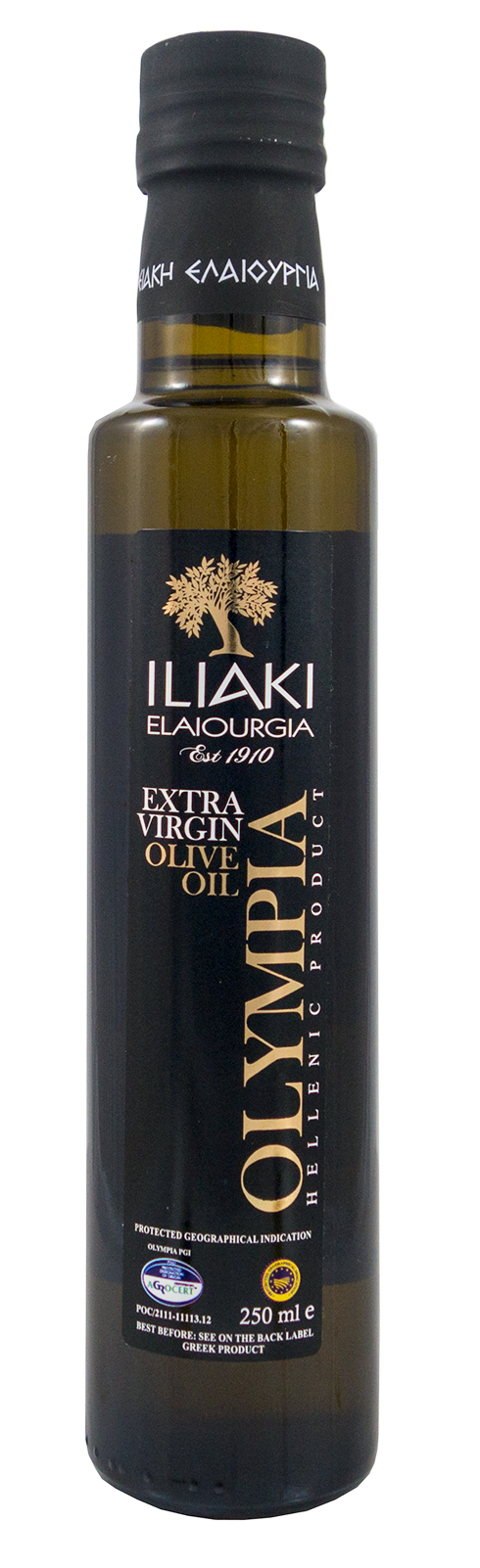 Extra panenský olivový olej P.G.I. OLYMPIA Velikost balení: 250 ml
