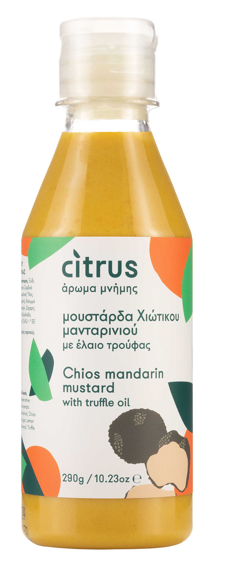 Hořčice s chioskou mandarinkou a lanýžovým olejem 290g CITRUS