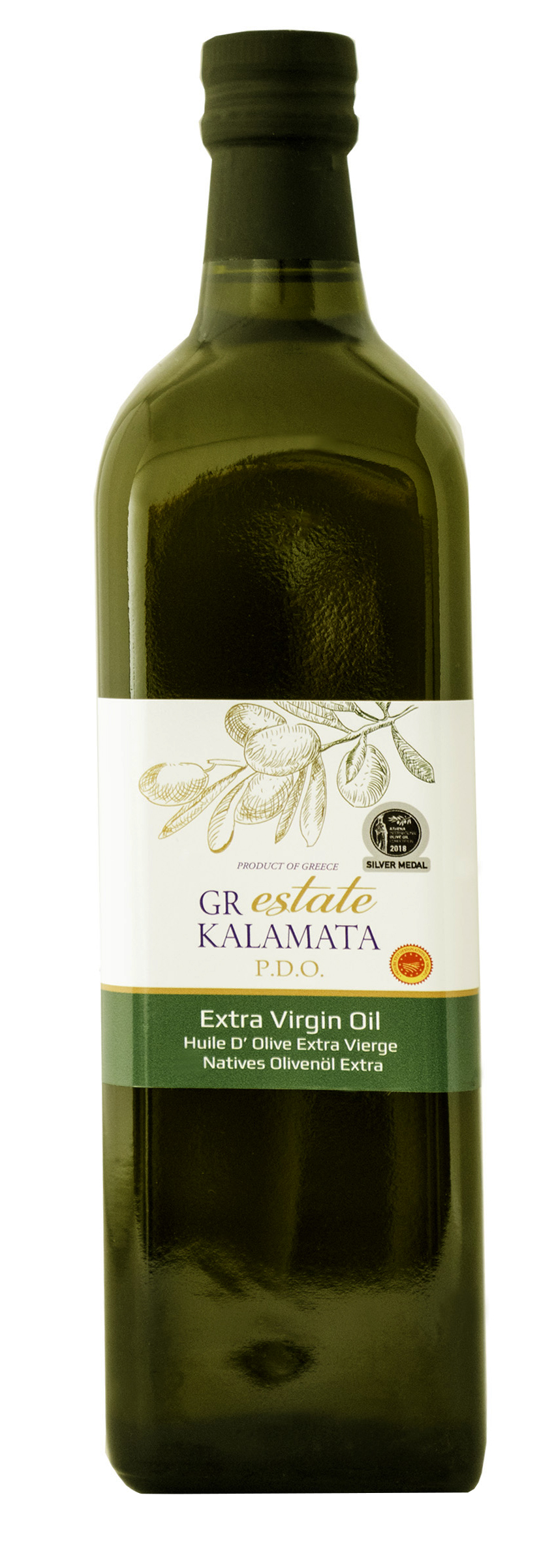 Extra panenský olivový olej Kalamata P.D.O. 1l GR ESTATE
