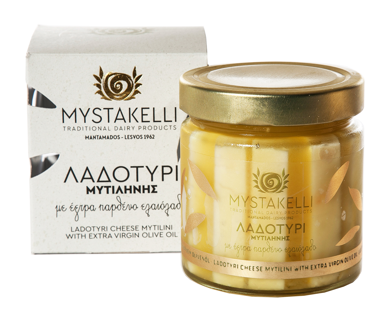 Sýr Ladotyri ve skle P.D.O. Mytilini z Lesbu 410g MYSTAKELLI