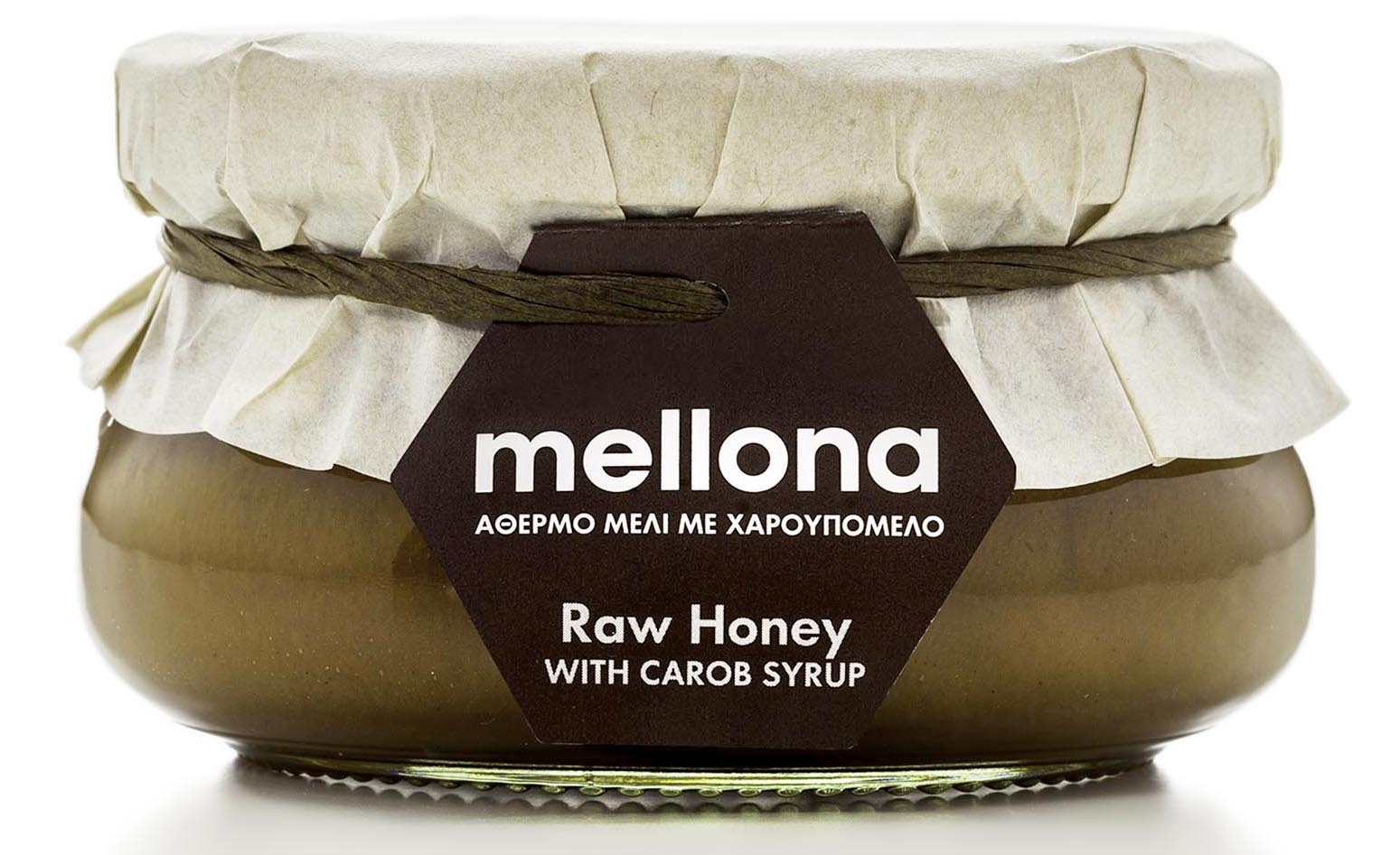 Raw med s karobem 250g MELLONA