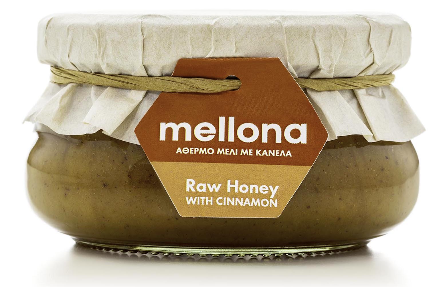 Raw med se skořicí 230g MELLONA