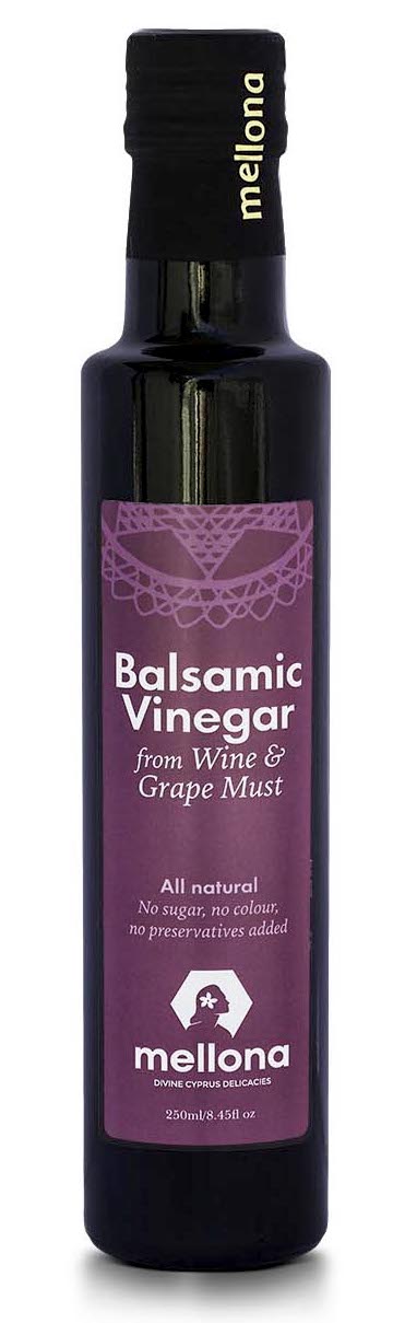 Balsamický vinný ocet s hroznovým sirupem z Kypru 250ml MELLONA