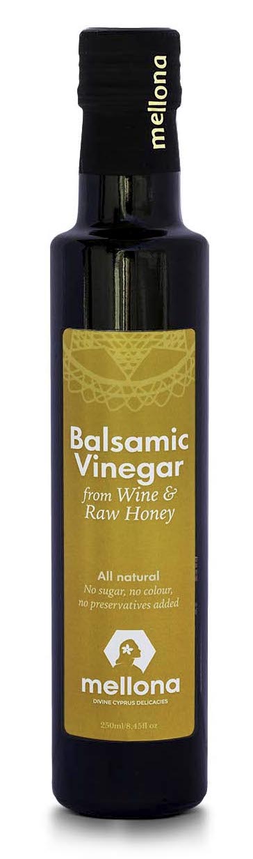 Balsamický vinný ocet s raw medem z Kypru 250ml MELLONA