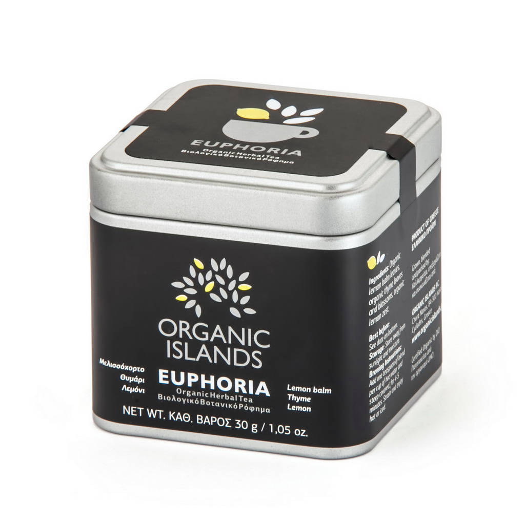 BIO bylinkový čaj EUPHORIA z Naxosu 30g ORGANIC ISLANDS