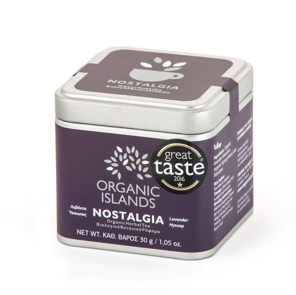 BIO bylinkový čaj NOSTALGIA z Naxosu 30g ORGANIC ISLANDS