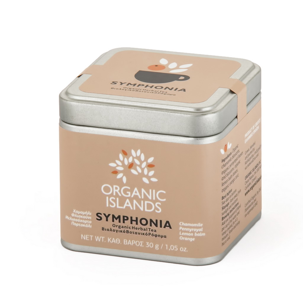 BIO bylinkový čaj SYMPHONIA z Naxosu 30g ORGANIC ISLANDS