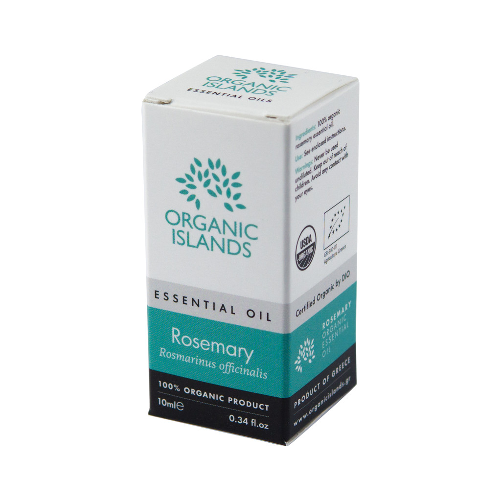 BIO rozmarýnový esenciální olej z Naxosu 10ml ORGANIC ISLANDS