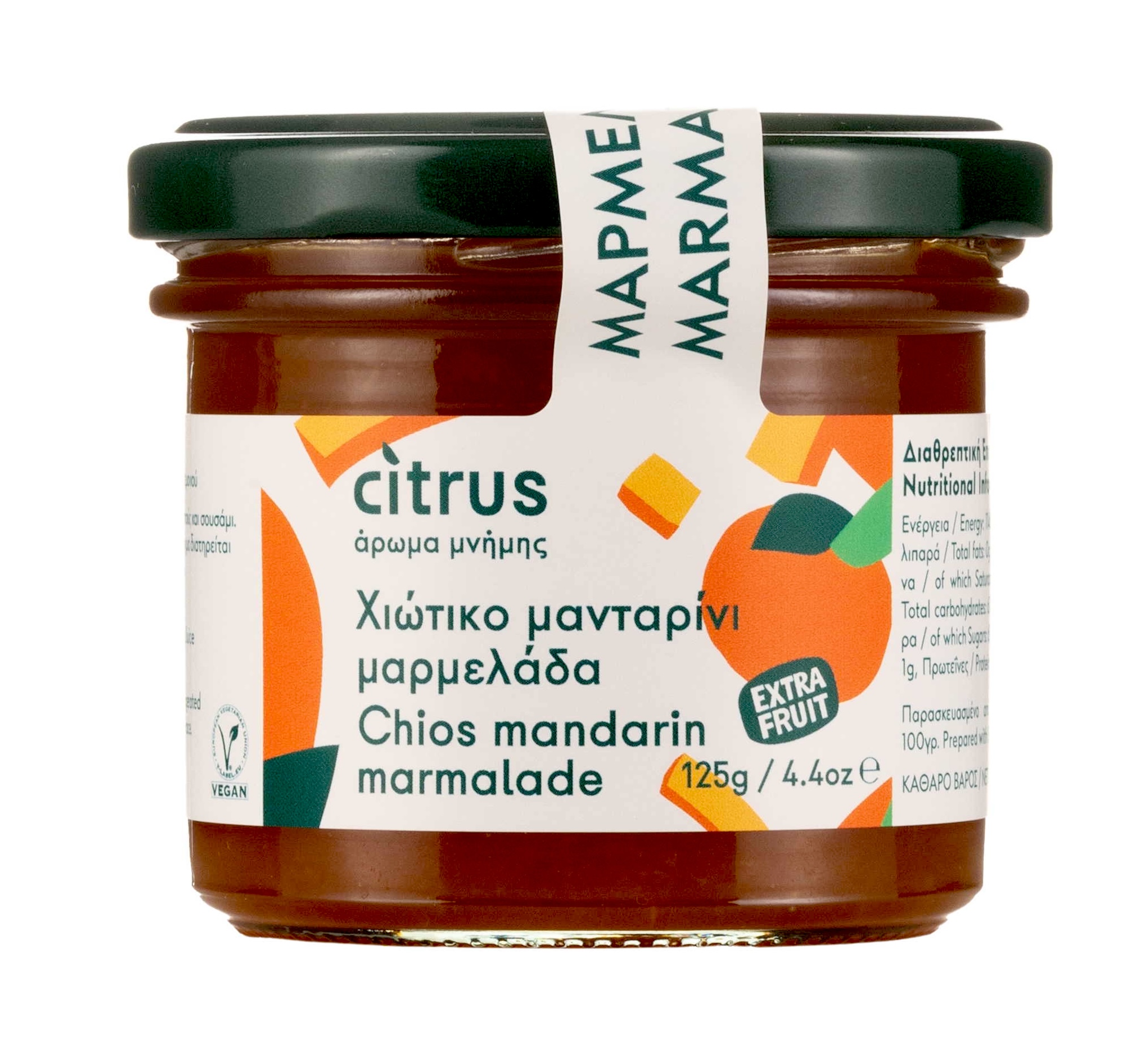 Marmeláda z chioských mandarinek 125g CITRUS
