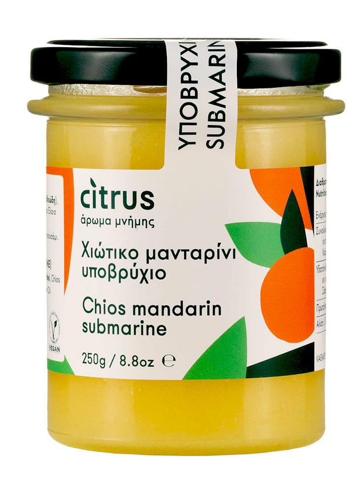 Cukrové hypovrichio s příchutí chioských mandarinek 250g CITRUS