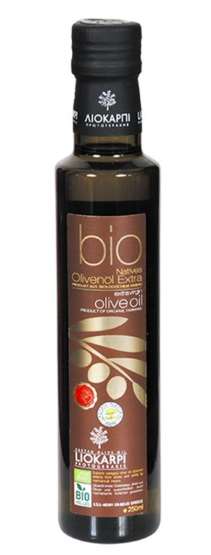 BIO Extra panenský olivový olej 250ml Liokarpi Protogerakis