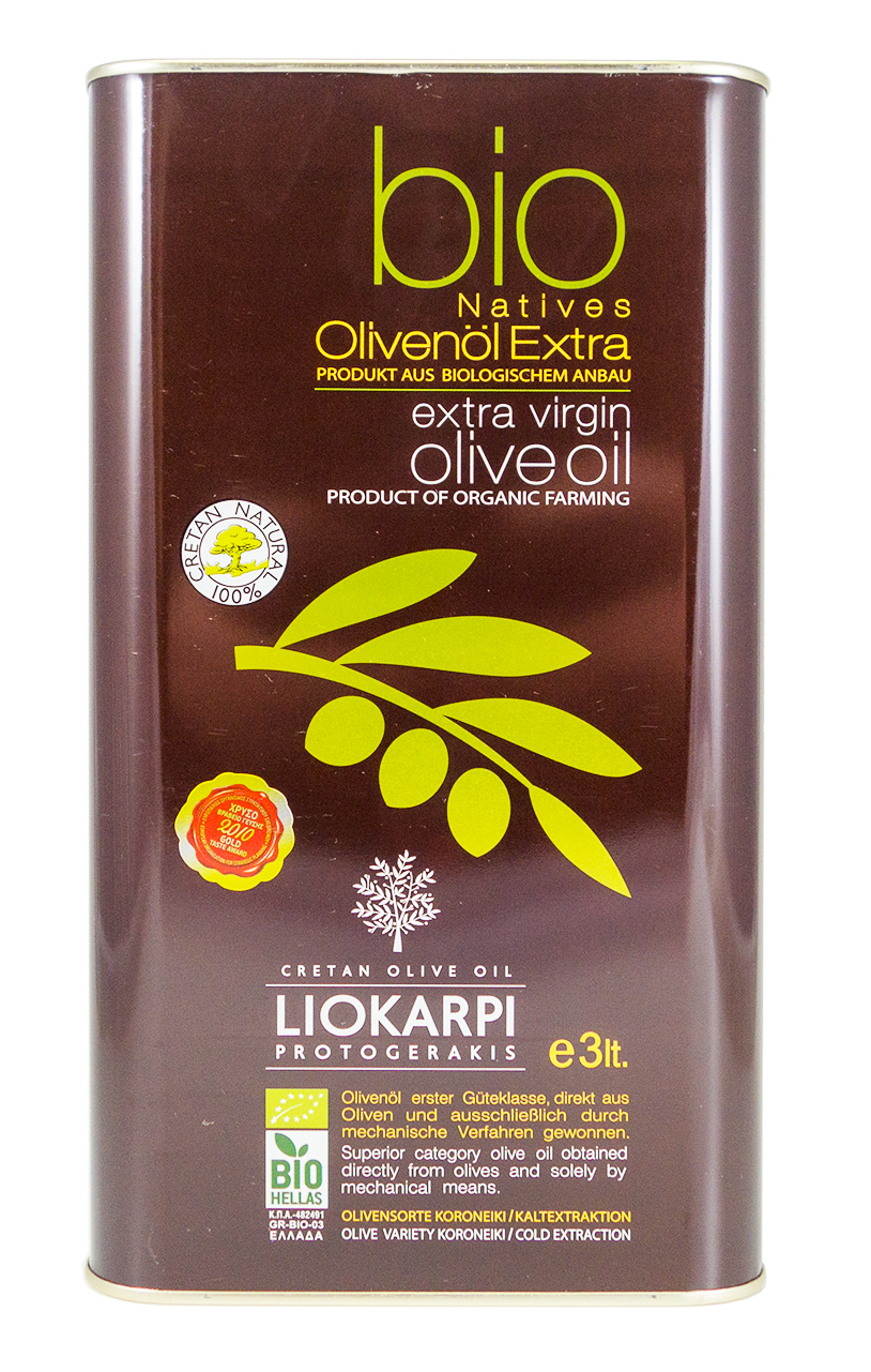 BIO extra panenský olivový olej 3L Liorkarpi Protogerakis