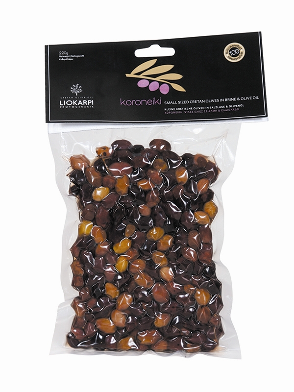 Mini olivy Koroneiki 220g Liokarpi Protogerakis