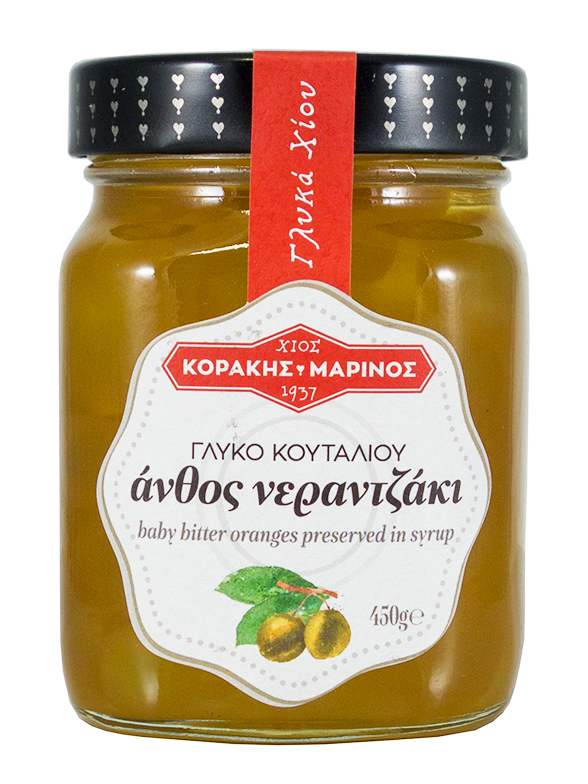 Mini pomeranče z Chiosu v sirupu 450g KORAKIS - MARINOS
