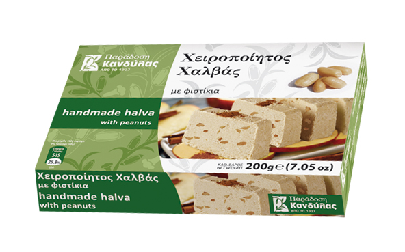 Chalva s burskými oříšky 200g KANDYLAS