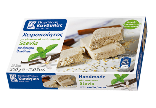 Chalva bez cukru s vanilkovou příchutí 200g KANDYLAS