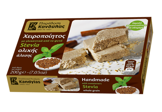 Celozrnná chalva bez cukru 200g KANDYLAS