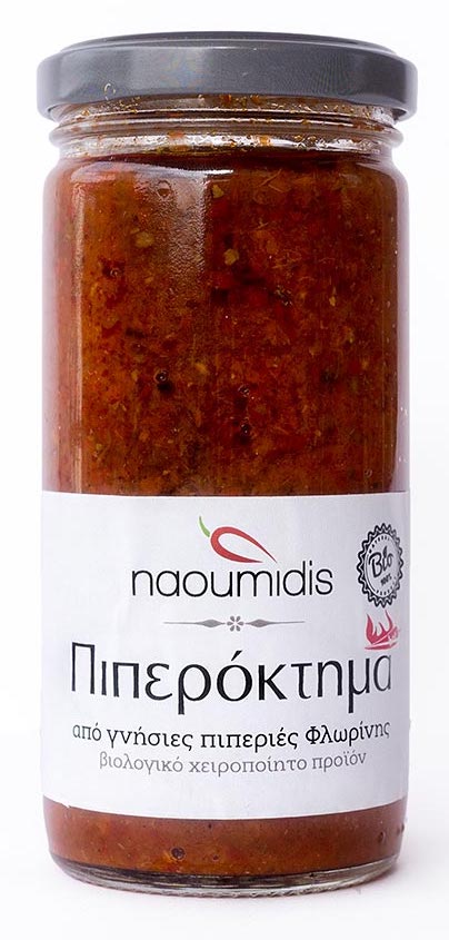 Piperoktima - BIO pikantní pomazánka z florina paprik s vlašskými ořechy NAOUMIDIS Velikost balení: 260g