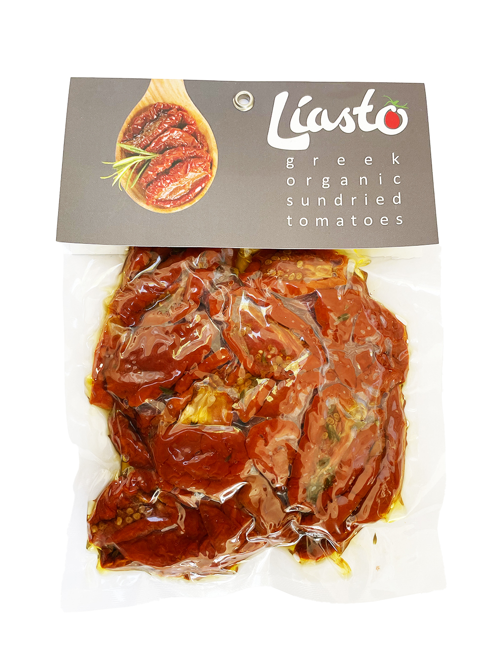 Sušená řecká rajčata ve slunečnicovém oleji ve vakuu 250g LIASTO