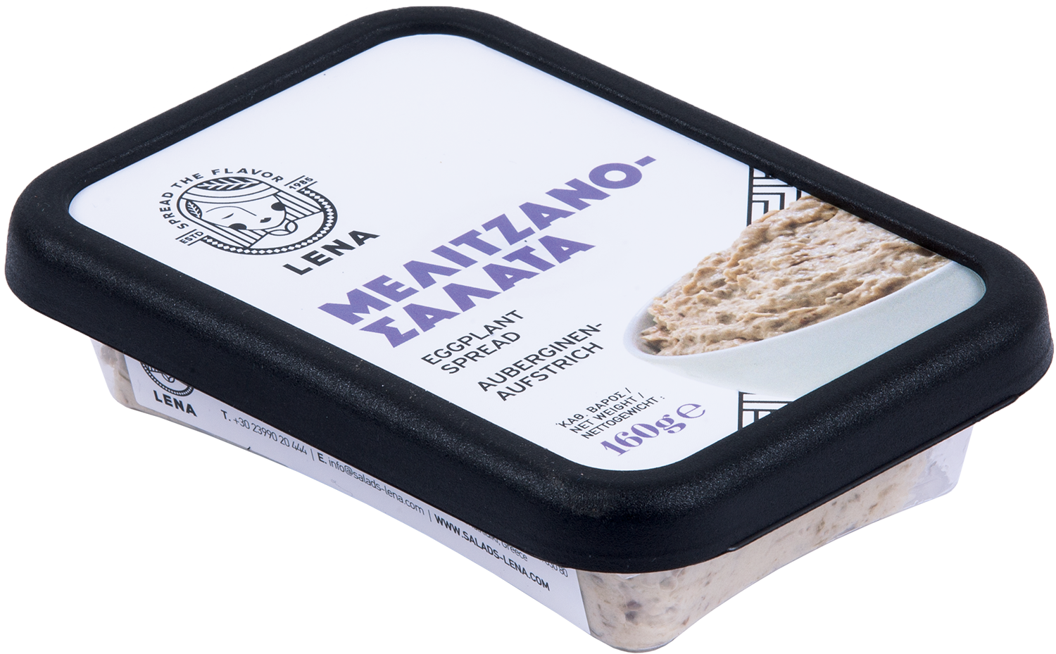 Melitzanosalata pomazánka z lilku 160g LENA SALADS