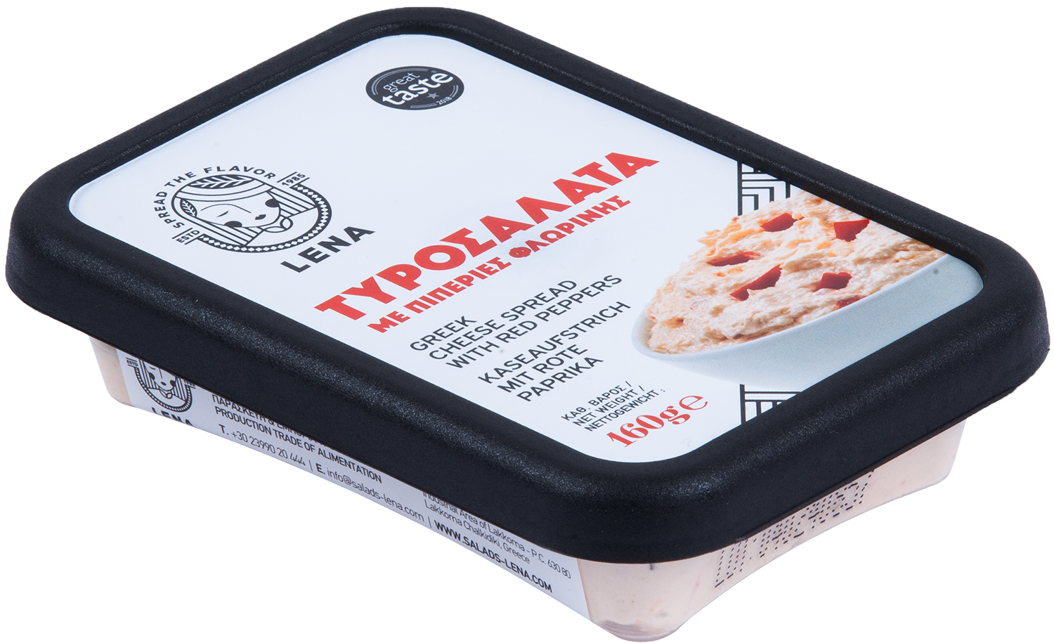 Pomazánka s fetou a grilovanou paprikou 160g LENA SALADS
