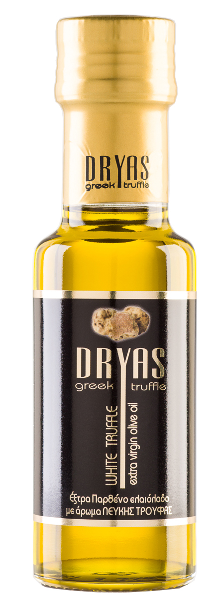 Extra panenský olivový olej s bílým řeckým lanýžem DRYAS Velikost balení: 100ml