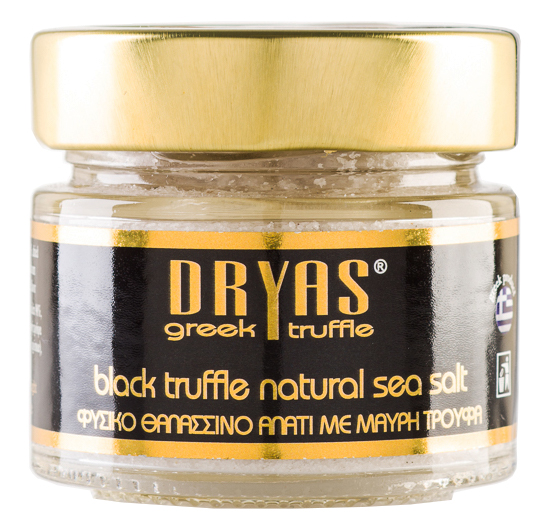 Mořská sůl s černými řeckými lanýži 100g DRYAS